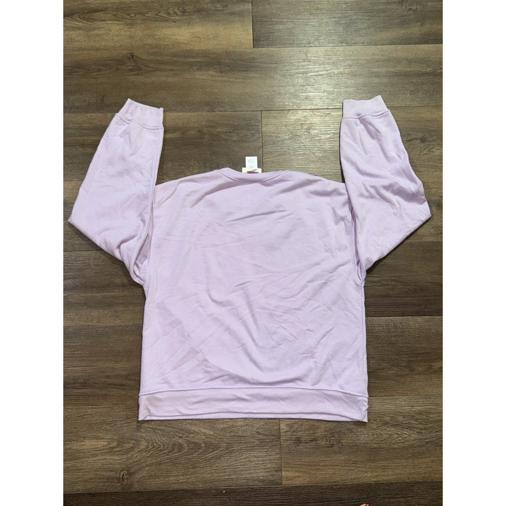 Powerpuff Girls Lavender Purple Embroidered Sweatshirt Women's Large - Picture 8 of 8